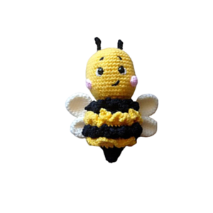 Πλεκτή μελισσούλα με βελονάκι - κορίτσι, αγόρι, λούτρινα, δώρα για παιδιά, δώρα για μωρά