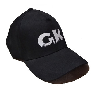 gk black & white cap - ύφασμα