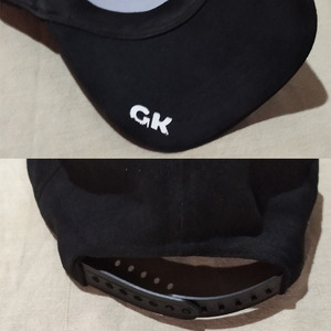 gk black & white cap - ύφασμα - 2