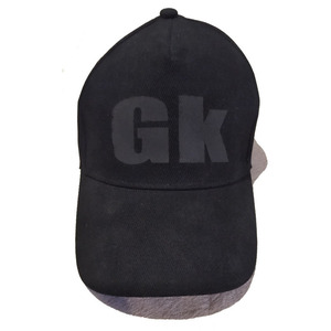gk black on black cap - ύφασμα