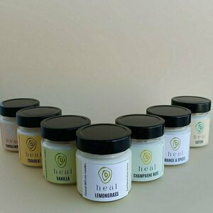 Άνθος βαμβακιού φυσικό κερί σόγιας - αρωματικά κεριά - 4