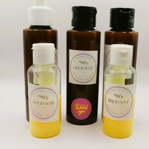 LIQUID SOAP - Φυτικό Υγρό Κρεμοσάπουνο 40γρ & 90γρ - χεριού - 4