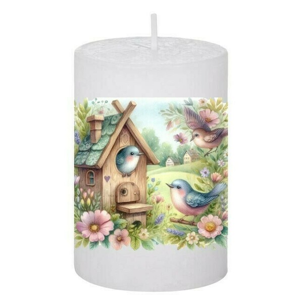 Κερί Vintage Birdhouse 31, 5x7.5cm - αρωματικά κεριά