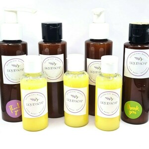 LIQUID SOAP - Φυτικό Υγρό Κρεμοσάπουνο 40γρ & 90γρ - χεριού - 3