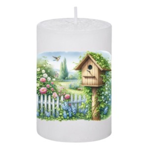 Κερί Vintage Birdhouse 37, 5x7.5cm - αρωματικά κεριά
