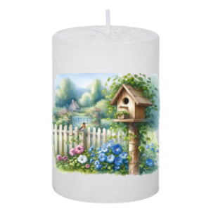 Κερί Vintage Birdhouse 38, 5x7.5cm - αρωματικά κεριά