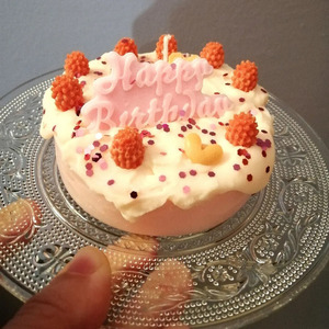 Κερί birthday cake - αρωματικά κεριά, δώρα γενεθλίων, φθηνά - 2