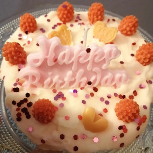 Κερί birthday cake - αρωματικά κεριά, δώρα γενεθλίων, φθηνά - 3