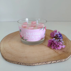 Φυτικό κερί σόγιας με άρωμα βανίλια - αρωματικά κεριά, γιορτή της μητέρας - 2