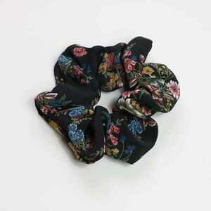 makeba handmade vintage Victoria scrunchie - ύφασμα, λαστιχάκια μαλλιών - 2