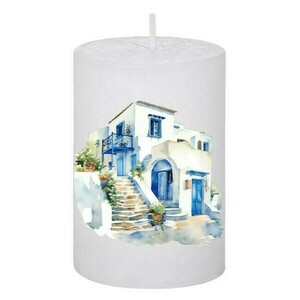 Κερί Καλοκαιρινό Greece 117, 5x7.5cm - αρωματικά κεριά