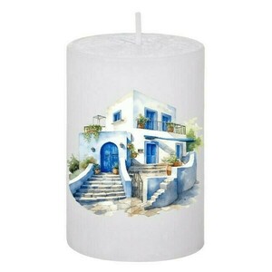 Κερί Καλοκαιρινό Greece 118, 5x7.5cm - αρωματικά κεριά