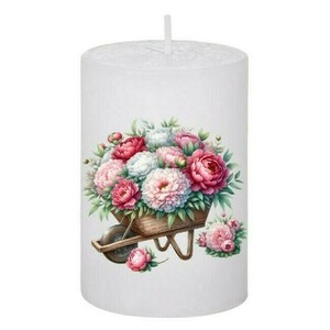 Κερί Floral, 5x7.5cm- - αρωματικά κεριά