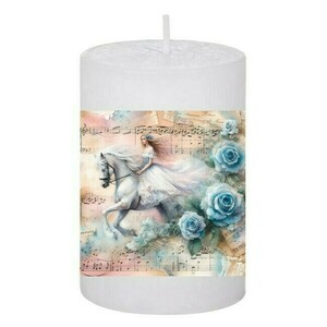 Κερί Vintage Horses 23, 5x7.5cm - αρωματικά κεριά