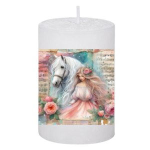 Κερί Vintage Horses 24, 5x7.5cm - αρωματικά κεριά