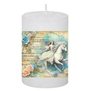 Κερί Vintage Horses 43, 5x7.5cm - αρωματικά κεριά