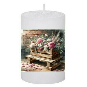 Κερί Floral 150, 5x7.5cm - αρωματικά κεριά