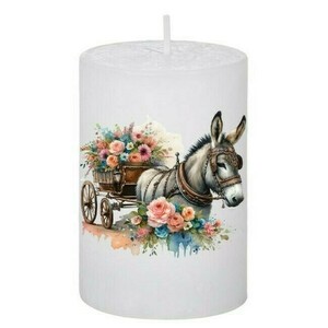 Κερί Romantic Vintage 54, 5x7.5cm - αρωματικά κεριά - 3
