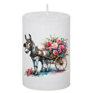 Κερί Vintage Donkeys 55, 5x7.5cm - αρωματικά κεριά