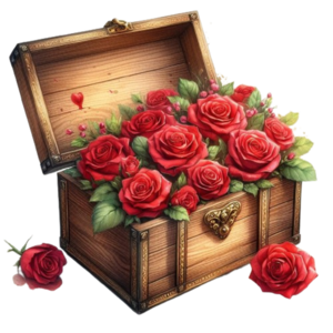 Κερί Vintage Box Roses 61, 5x7.5cm - αρωματικά κεριά - 2