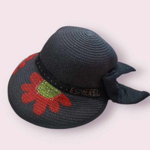 Ψάθινο καπέλο - Daisy Bloom 2 - χειροποίητα, ψάθινα, δωρο για επέτειο - 3