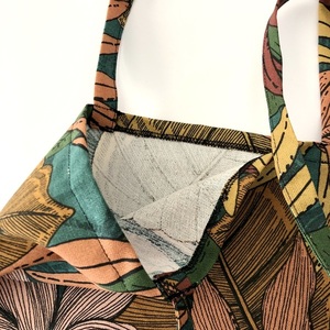 Τσάντα tote tropical print - ύφασμα, ώμου, φλοράλ, all day, tote - 3