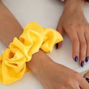 Scrunchies xl διάφορα σχέδια - ύφασμα, για τα μαλλιά, λαστιχάκια μαλλιών