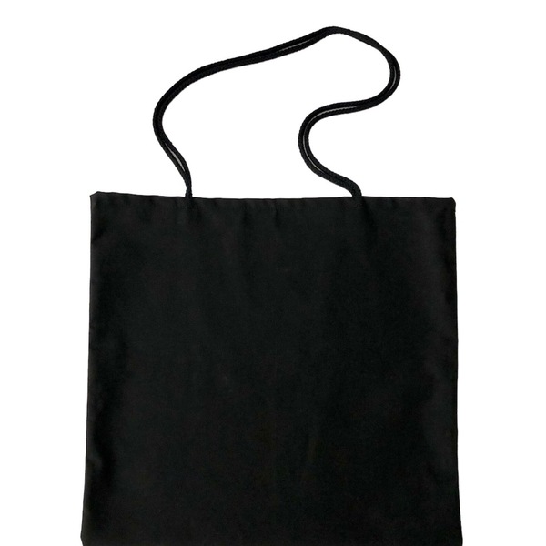 Τσάντα tote μαύρη με στάμπα - ύφασμα, ώμου, all day, tote - 2