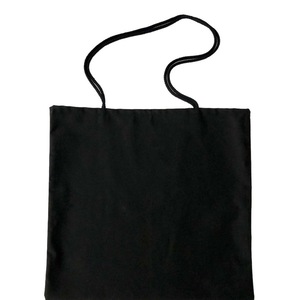 Τσάντα tote μαύρη με στάμπα - ύφασμα, ώμου, all day, tote - 2