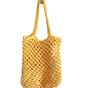 Πλέκτη τσάντα market bag - νήμα, ώμου, all day, θαλάσσης, πλεκτές τσάντες