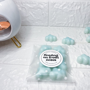 Wax Melts με Άρωμα Fresh Cotton 8τμχ. 35γρ. - Floating On Fresh Notes - κερί, αρωματικά κεριά, φυτικό κερί, αρωματικό χώρου, waxmelts - 2
