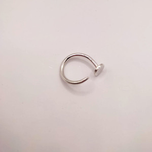 Ασημένιο γυναικείο δαχτυλίδι καρφί - ασήμι 925, αυξομειούμενα, φθηνά - 3