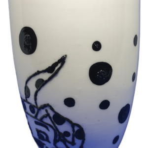 Κούπα πορσελάνης λευκή με χειροποίητο σχέδιο "Δαλματίας" ζωγραφισμένο με πινέλο. - χειροποίητα, σκυλάκι, πορσελάνη, κούπες & φλυτζάνια - 2