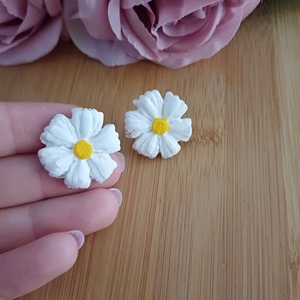 Daisy - πηλός, λουλούδι, μικρά, boho, φθηνά - 2