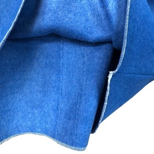 Μπλούζα αντρική αμάνικη φούτερ μπλε - 4