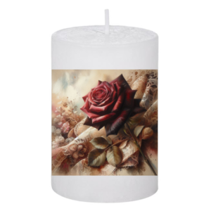 Κερί Vintage Roses 80, 5x7.5cm - αρωματικά κεριά
