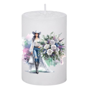Κερί Ladies - Cowgirl 7, 5x7.5cm - αρωματικά κεριά