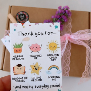 Gift box 1 για την αγαπημένη μου δασκάλα - ατσάλι, boho