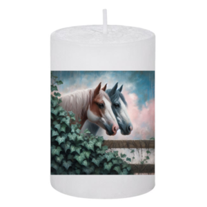 Κερί Vintage Horses 44, 5x7.5cm - αρωματικά κεριά