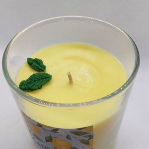 LEMON SORBET 220gr. - αρωματικά κεριά, soy candle - 3