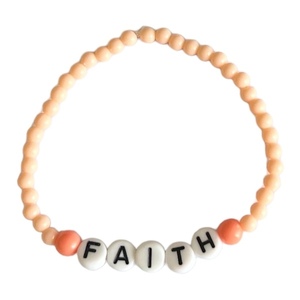 Βραχιόλι Faith - χάντρες, boho, σταθερά, χεριού