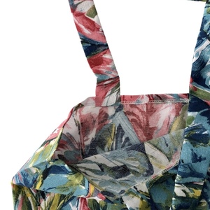 Τσάντα tote πολύχρωμη πλατιά - ύφασμα, ώμου, φλοράλ, all day, tote - 4