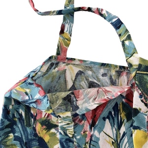 Τσάντα tote πολύχρωμη - ύφασμα, ώμου, φλοράλ, all day, tote - 3