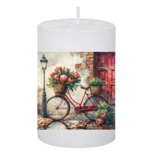 Κερί Vintage Bikes 103, 5x7.5cm - αρωματικά κεριά