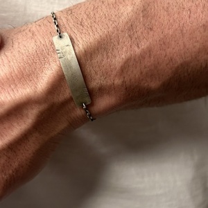 Corner cuff| Ασήμι 925 χειροποίητο βραχιόλι - ασήμι - 2