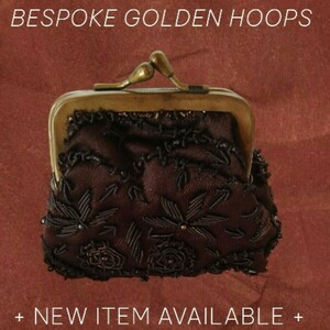 Πορτοφόλι silk brown strass Διαστάσεις 10*8 - ύφασμα, πορτοφόλια κερμάτων