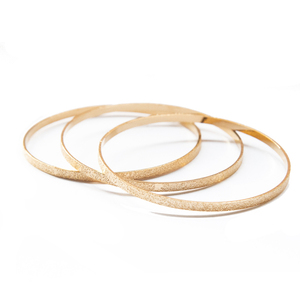 Βραχιόλι Βέργα Επίχρυσο "Golden Ethnic Bangle" - επιχρυσωμένα, ορείχαλκος, boho, σταθερά, φθηνά - 2