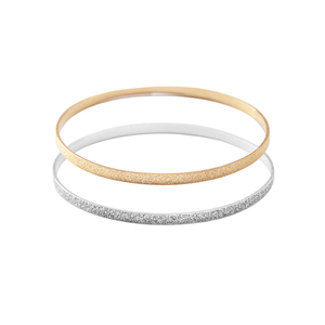 Βραχιόλι Βέργα Σετ Επάργυρο Επίχρυσο "Ethnic Bangle" - επιχρυσωμένα, ορείχαλκος, επάργυρα, boho, σταθερά