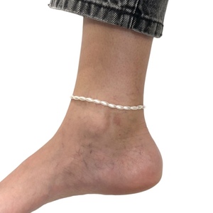 Βραχιόλι anklet πλαστικές χάντρες - ποδιού - 2