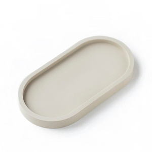 Minimal Oval Tray - ρητίνη, σπίτι, πιατάκια & δίσκοι